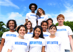 Non profit volunteers